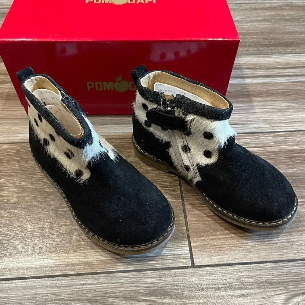 Pom D'Api Dot Trip Boots - NIB! Size 8.5c